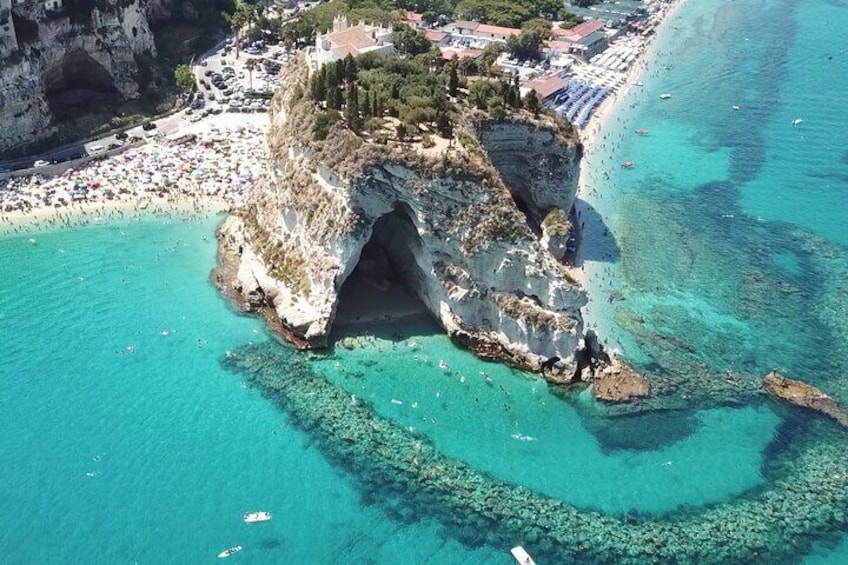 DISCOVER THE COAST of the Gods! THE BEST BOAT TOUR from Tropea to Capo Vaticano