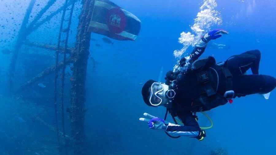 The largest wreck in Thailand is here, Koh Chang!