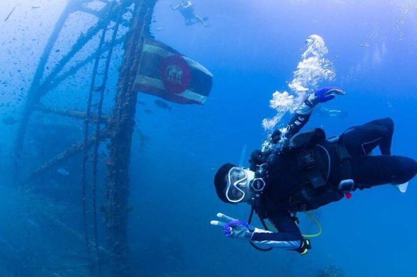 The largest wreck in Thailand is here, Koh Chang!