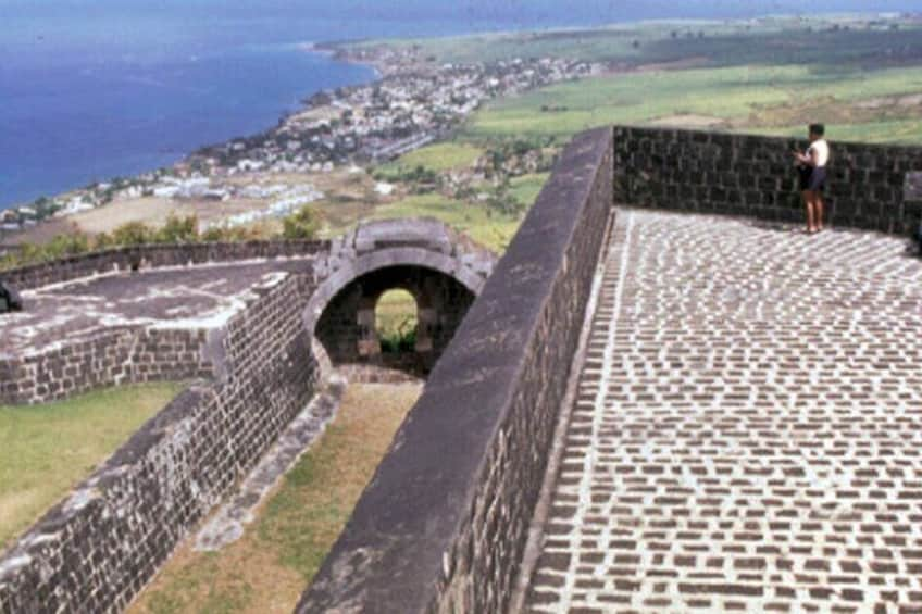 UNESCO World heritage Brimstone hill Fortress and national park