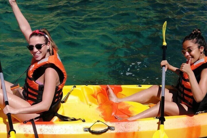 Kayak Adventure through the Ponta da Piedade Caves in Lagos