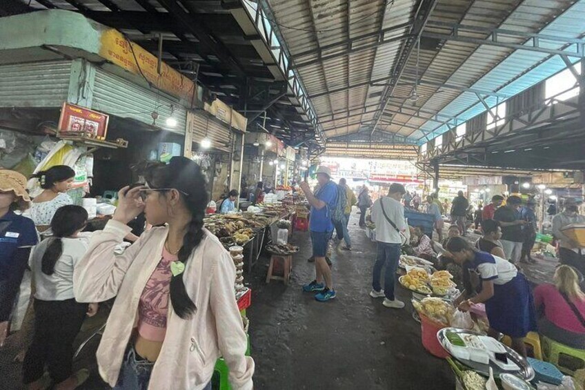 Local market in Sihanoukville