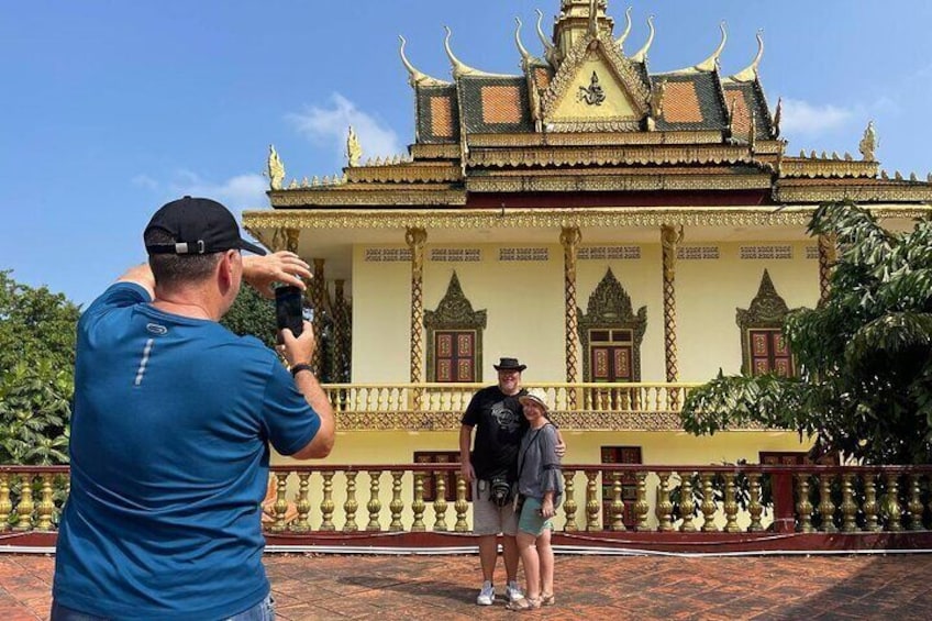 Nice photo at temple in Sihanoukville