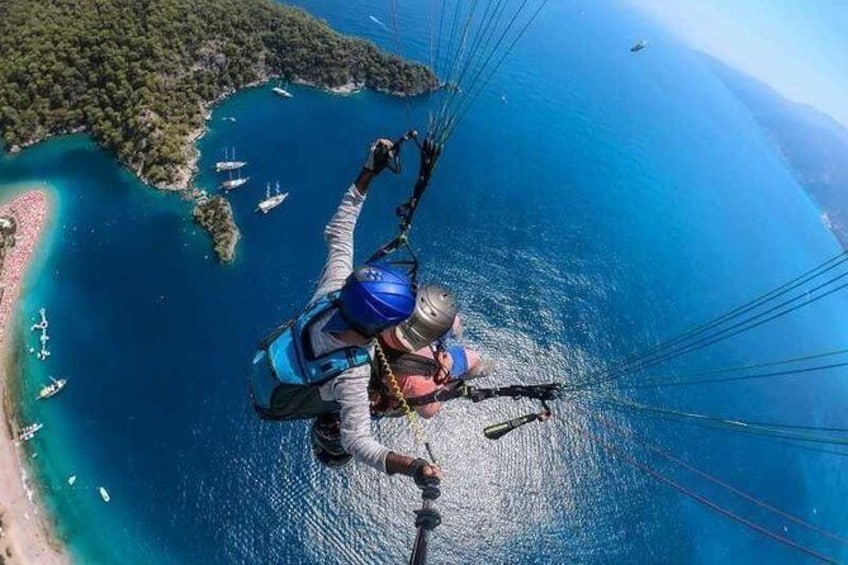 Show item 2 of 5. Paragling in Fethiye