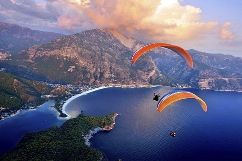 Show item 5 of 5. Paragling in Fethiye