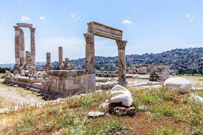 Half Day Amman Private City Tour from Airport, Dead Sea, Amman hotels
