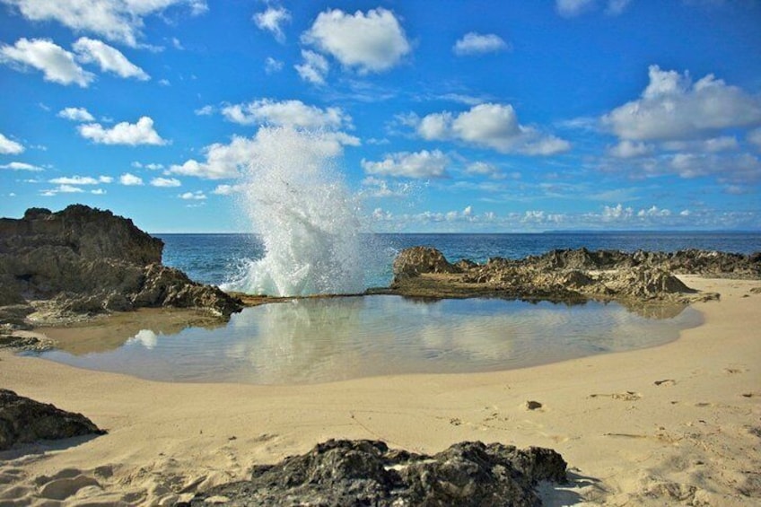 Guadeloupe private excursions La Douche "The Shower"