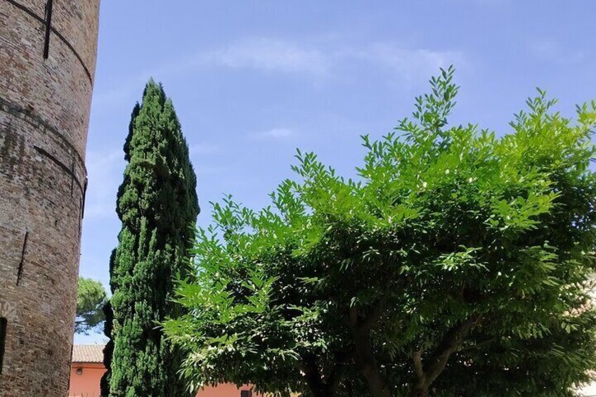 Bell tower of the Ursian basilica