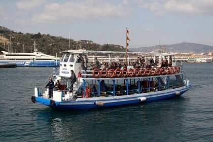 Las Golondrinas Barcelona Boottocht van 40 minuten