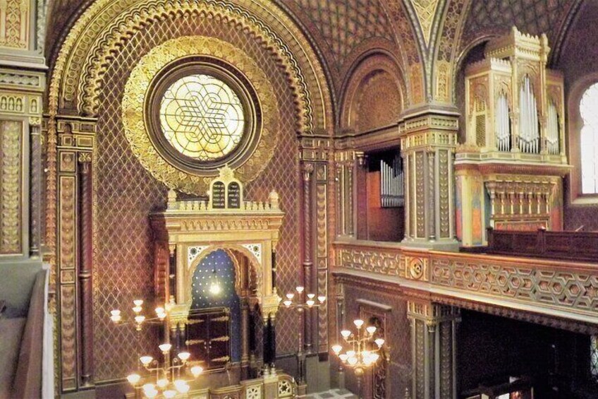 Prague Jewish Town - Spanish Synagogue - Circle 1 and 2