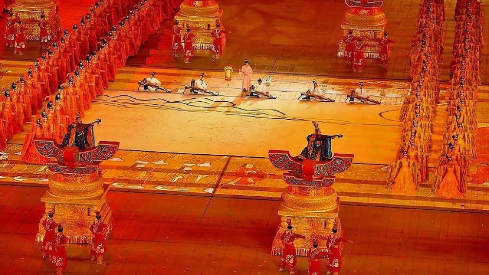 large theatrical show performed in Xi'an