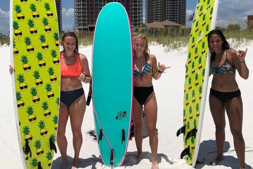 Surf Lessons in Okaloosa Island with Professional Instructor 