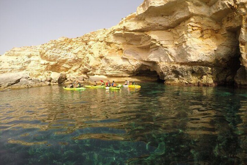 Kayak y snorkell por las mejores calas del Parque Natural Cabo de Gata