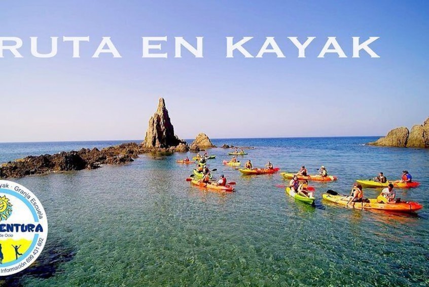 Kayak y snorkell por las mejores calas del Parque Natural Cabo de Gata