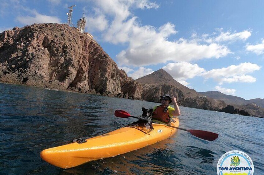 Kayak y snorkell por las mejores calas del Parque Natural Cabo de Gata