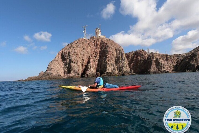 Kayak y snorkell por las mejores calas del Parque Natural Cabo de Gata