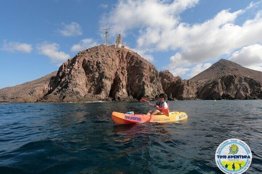 Kayak y snorkell por las mejores calas del Parque Natural Cabo de Gata