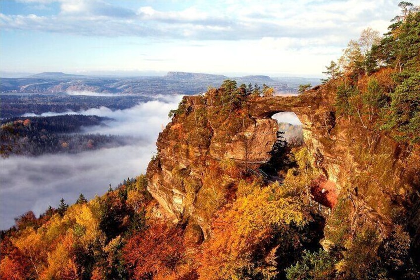 Breathtaking Pravčická Arch