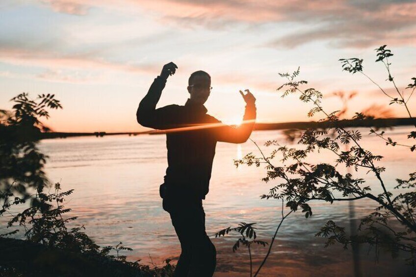 Midnight Sun & Wild Picnic by Open Fire