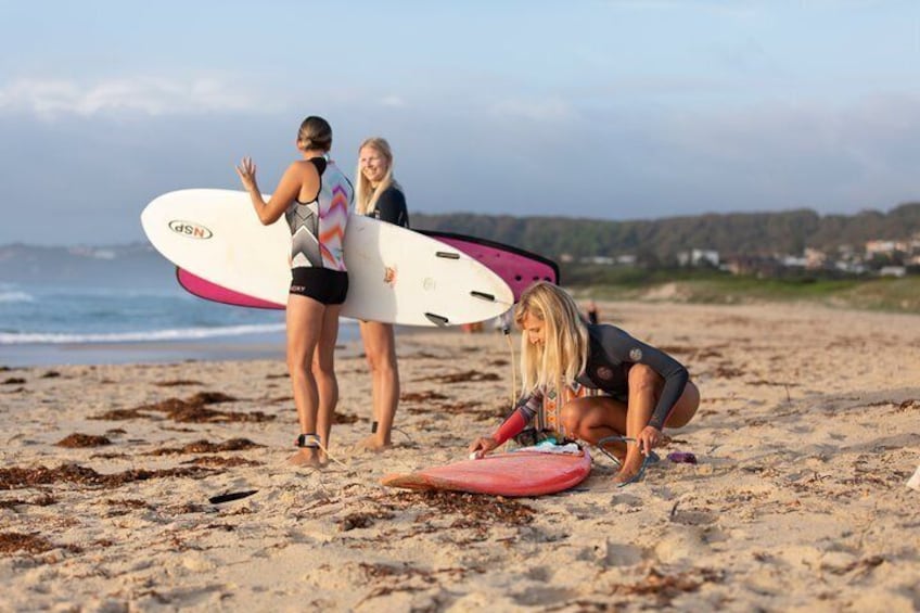 Private Surf Lesson in Caves Beach