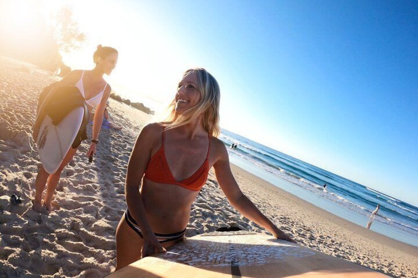 Private Surf Lesson in Caves Beach