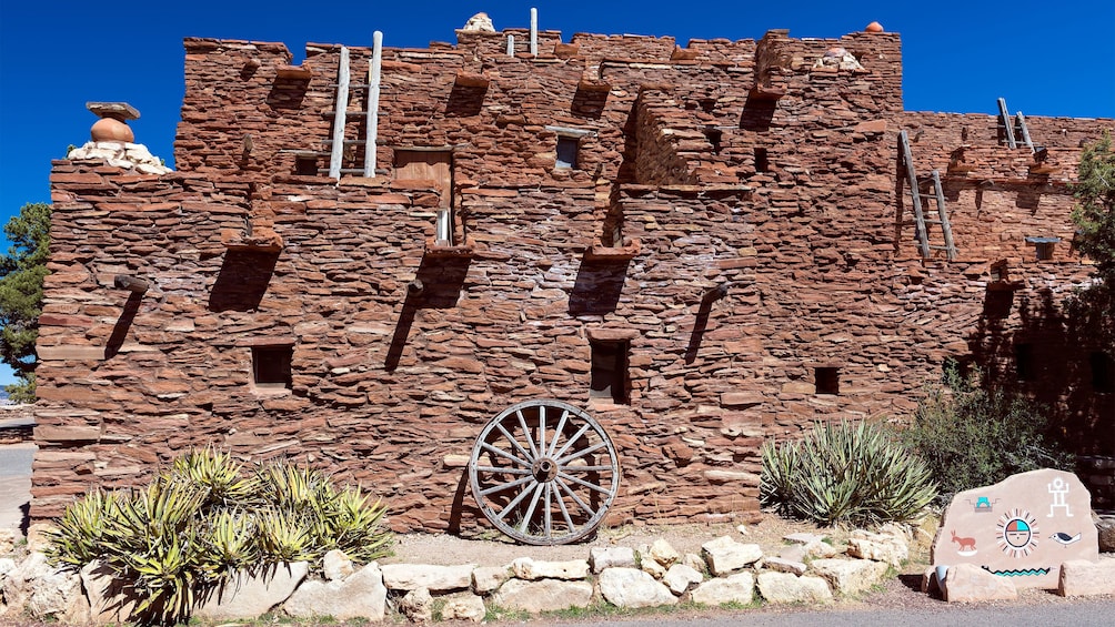 Stone Hopi house in Arizona