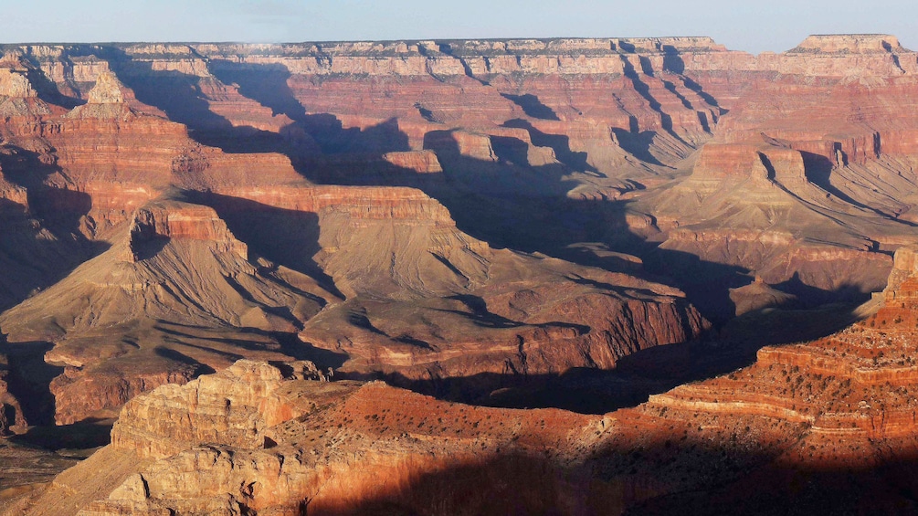 Sunset view of the Grand Canyon in Sedona 