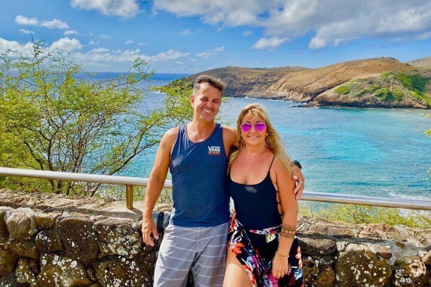 Top of Hanauma Bay crater