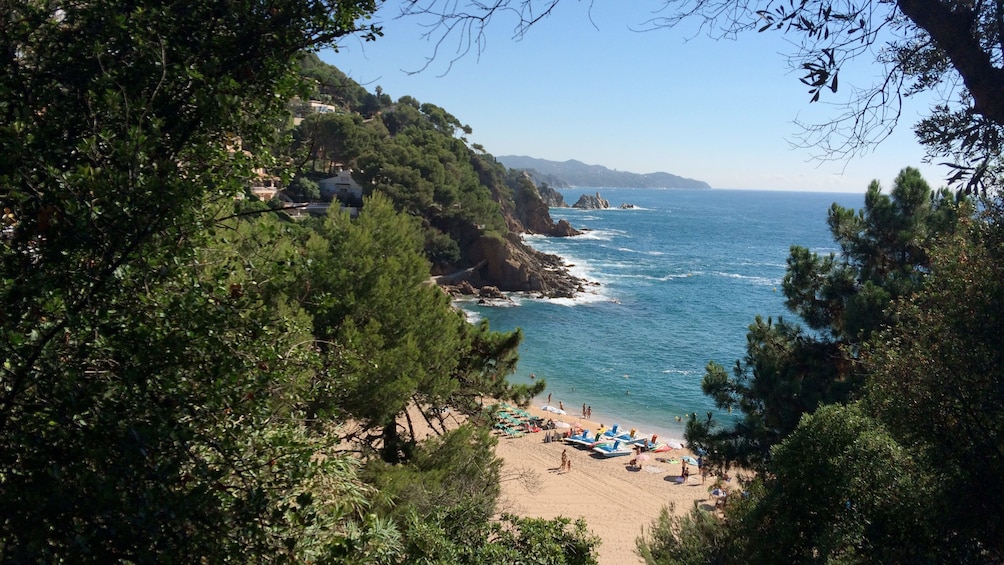 Aerial view of Costa Brava