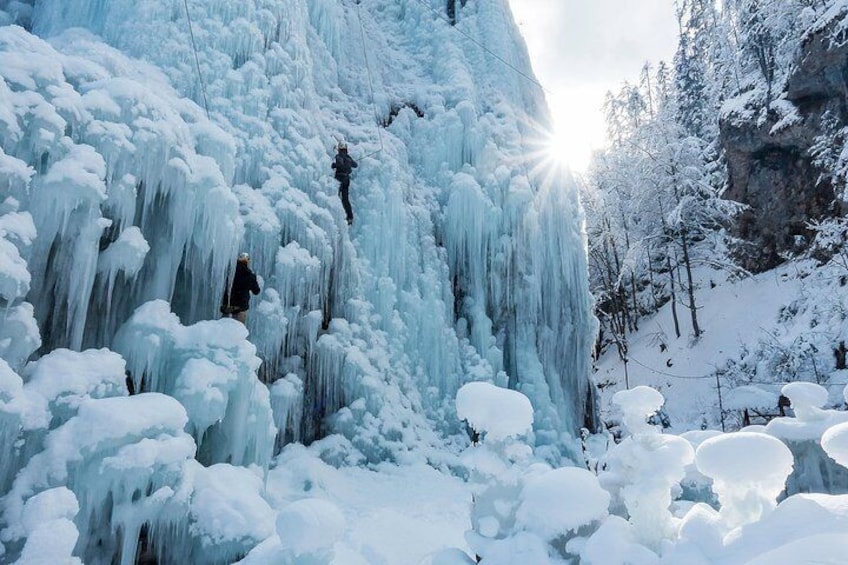 Ice climbing