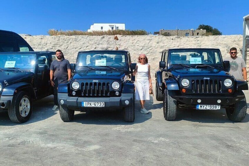 Private Jeep Tour to Mykonos