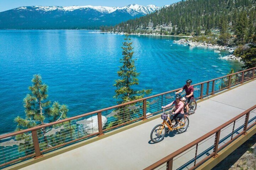 Tahoe Coastal Self-Guided E-Bike Tour - Half-Day | World Famous East Shore Trail