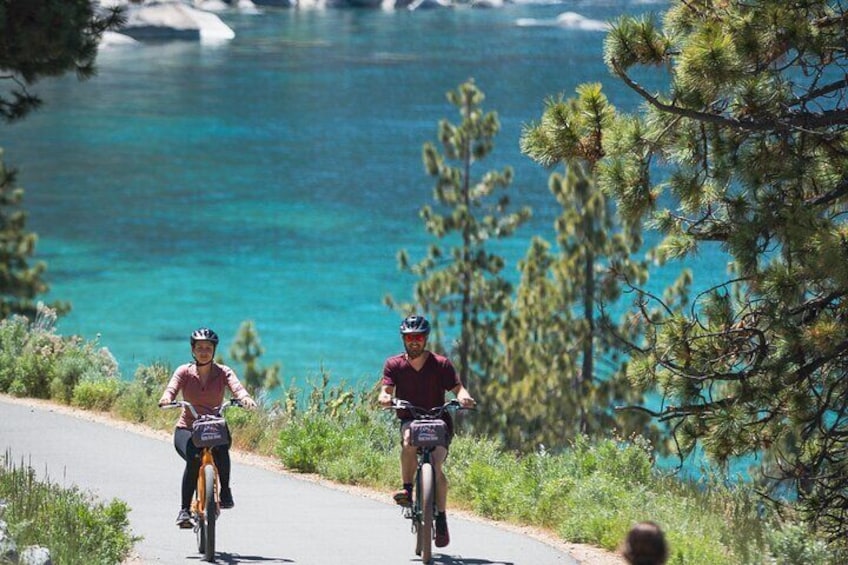 Tahoe Coastal Self-Guided E-Bike Tour - Half-Day | World Famous East Shore Trail