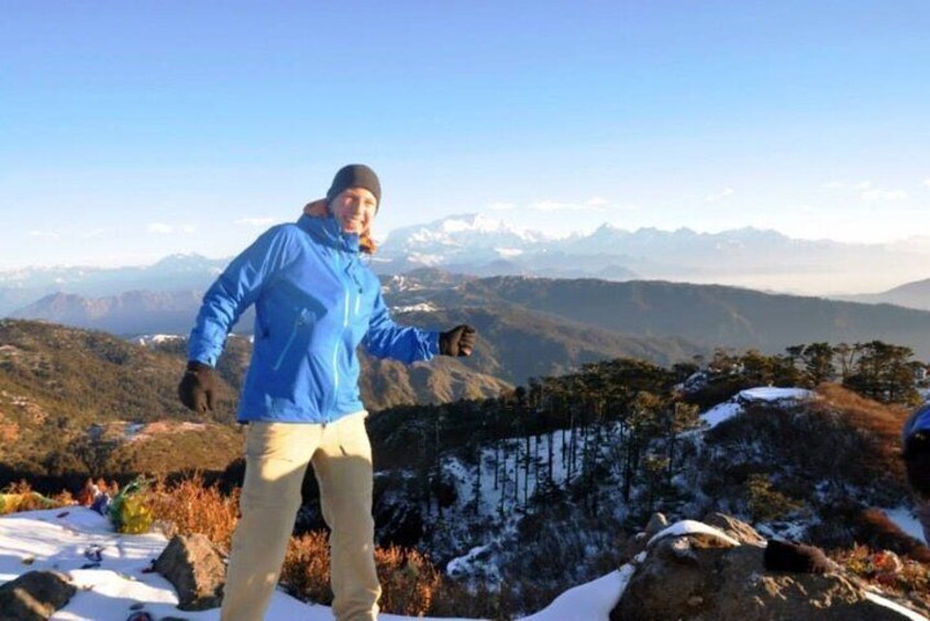 View From Sandakphu