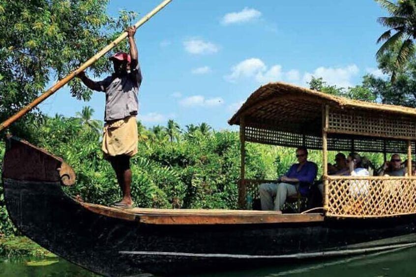 Half Day Village Backwater Country Boat Cruise : Group Tour from Fort Cochin