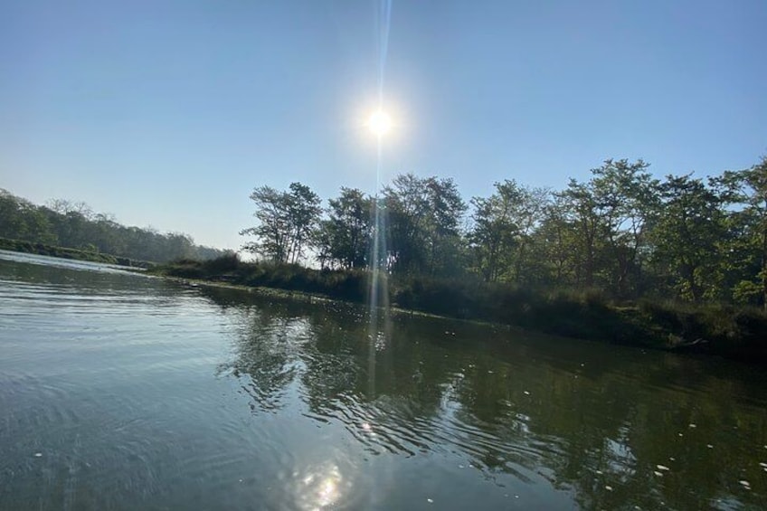 Rapti river and view