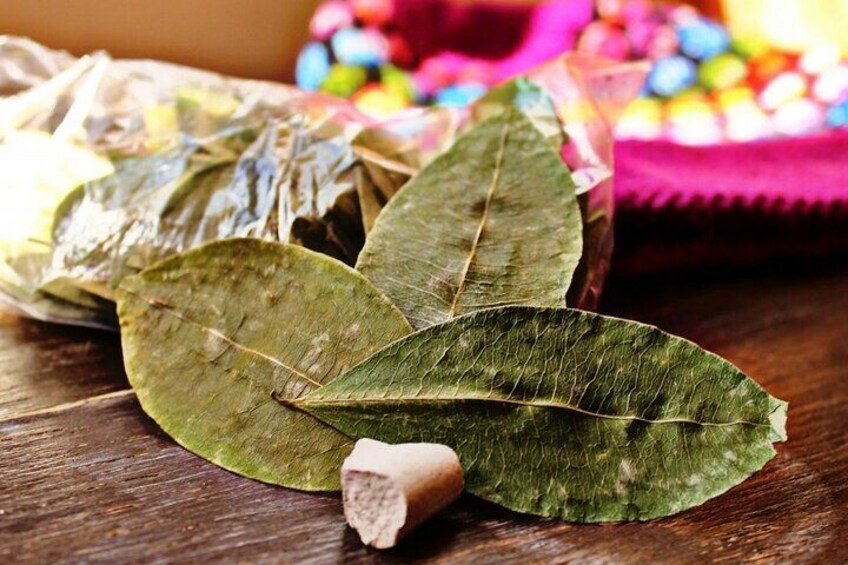 "Kintus" is the union of three coca leaves. The coca leaf is the symbolic connection between the material and spiritual world, which is why the shamanic healers of the Andean Mountains work with it.