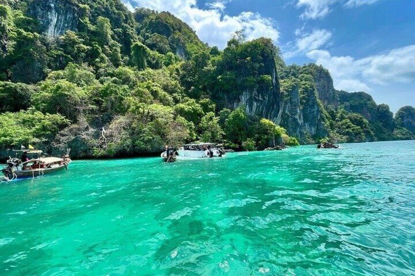 Phi Phi Islands Day Tour : Seaview Lunch by Catamaran/speedboat