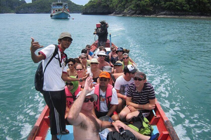 Koh Samui to Angthong National Marine Park Trip By Big Boat