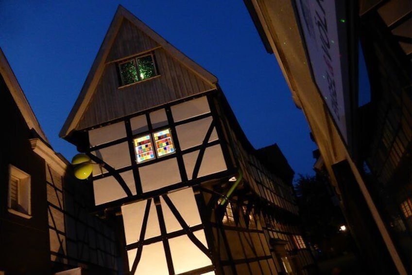 Shine after an individual city tour with our most beautiful half-timbered houses.
