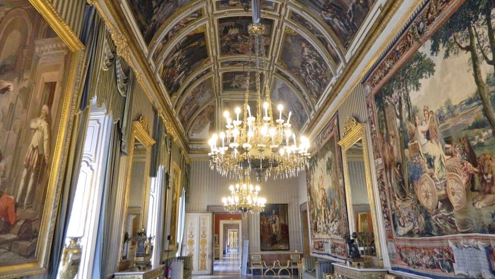 Interior of the Naples Royal Palace