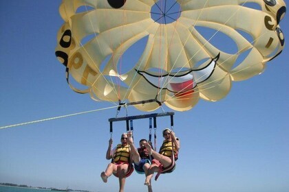 Parasailing above the Gulf of Mexico - Mornings 