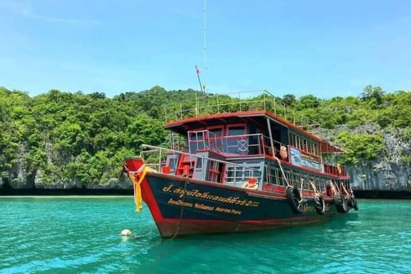 Angthong National Marine Park Tour By Big Boat From Koh Samui