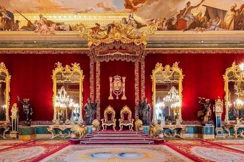 Royal Palace of Madrid Throne Room