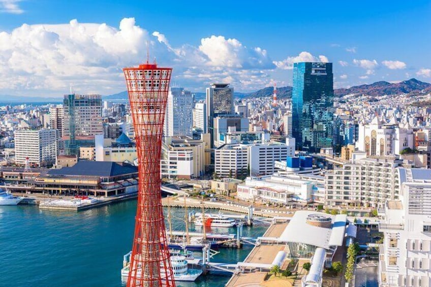 Kobe Coastal Charm: Harborland & Scenic Views Walk