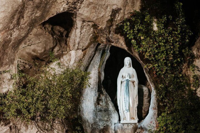 Lourdes Sanctuary Private Tour & Hotel Pickup from San Sebastian