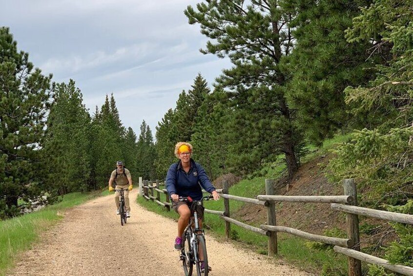 Private Mickelson Trail Bicycling Tour