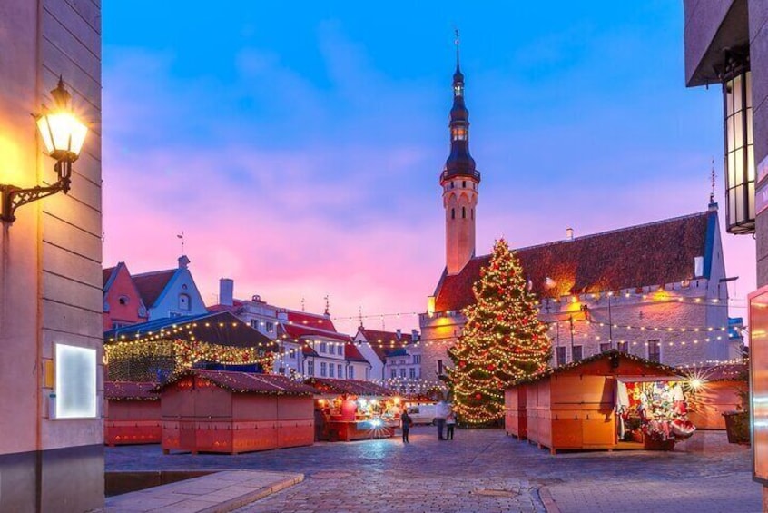 Enchanted Tallinn: A Festive Christmas Walk