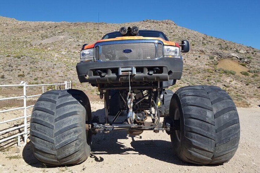 Monster Truck Drive and Shoot at Adrenaline Mountain Las Vegas