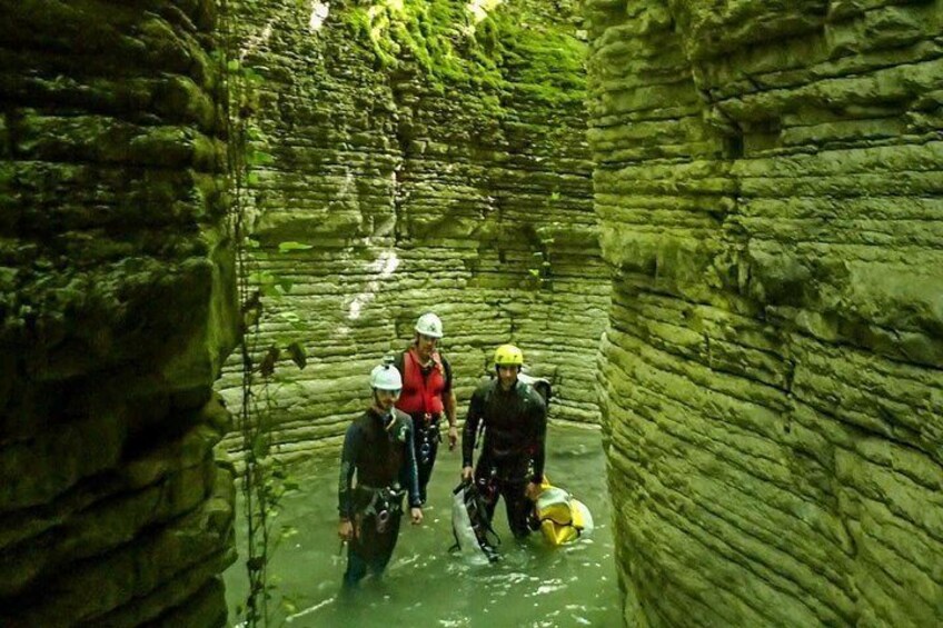 Canyoning trip at Zagori area of Greece